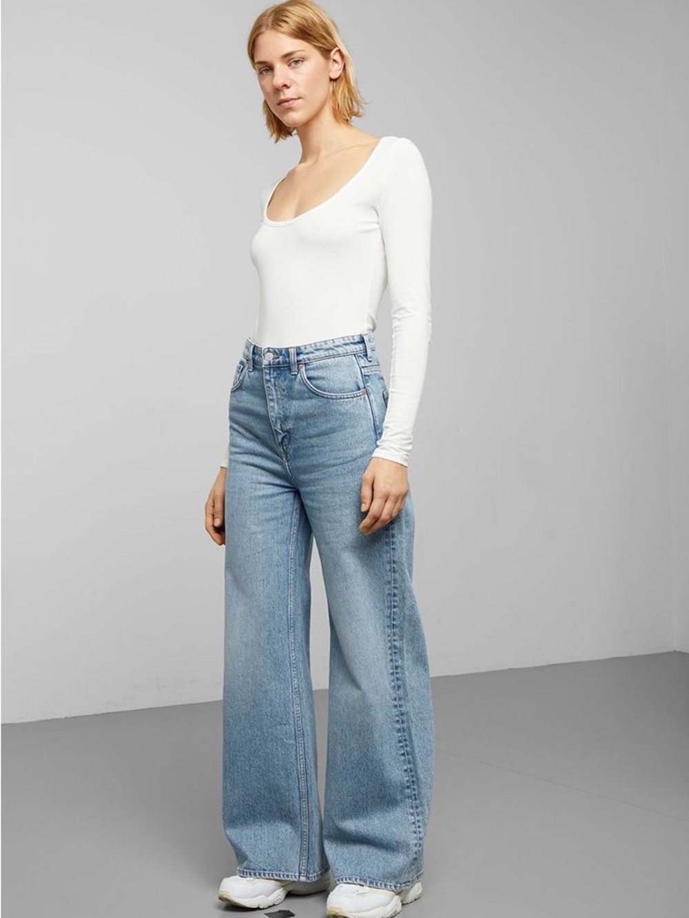 Weekday wide leg jeans #C
